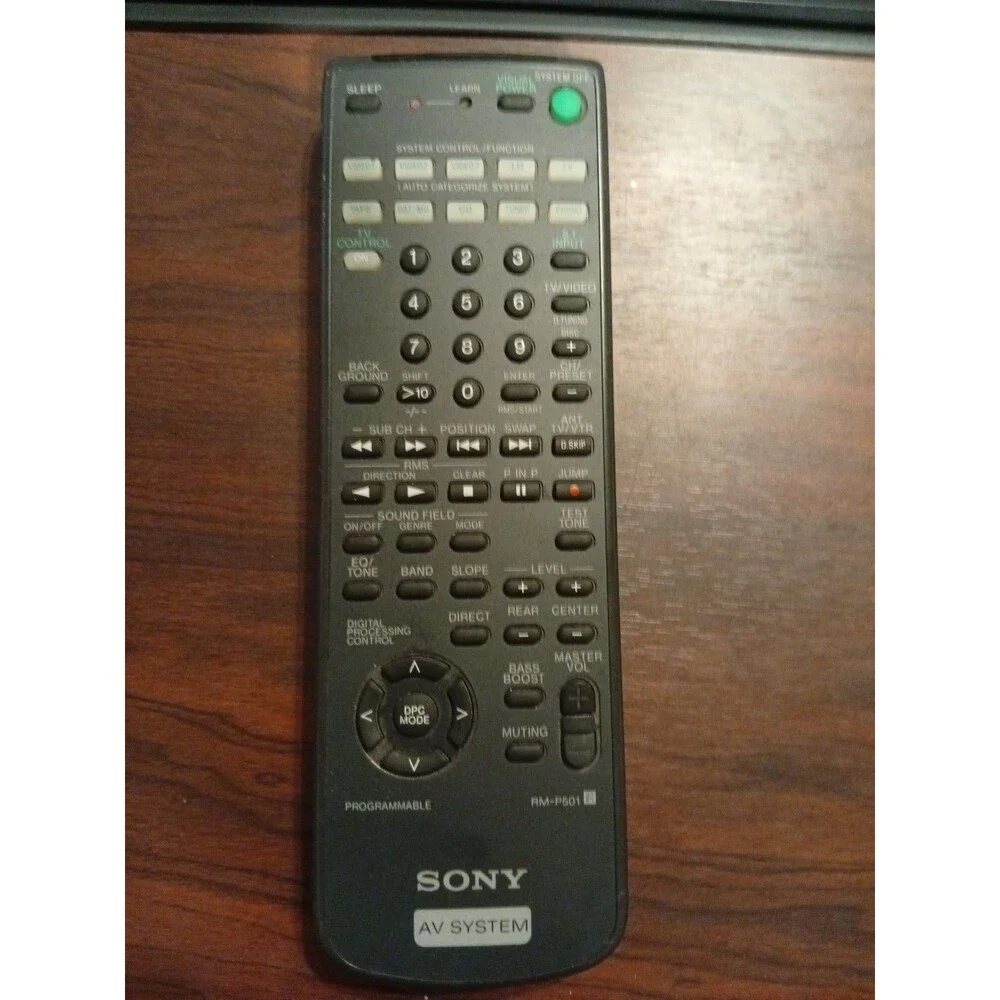 Sony RM-P501 Remote Control For STRD915 STRDE915 Genuine OEM Original Tested